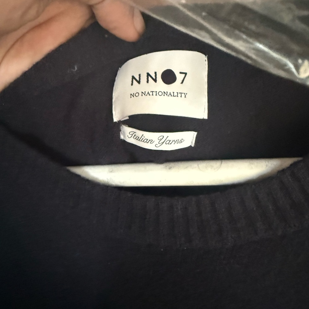NN07 Black Sweater
